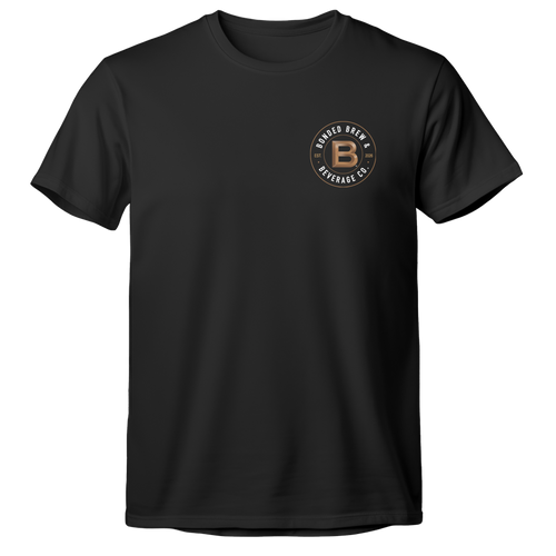 Bonded Brew Logo Left Chest Print Tee